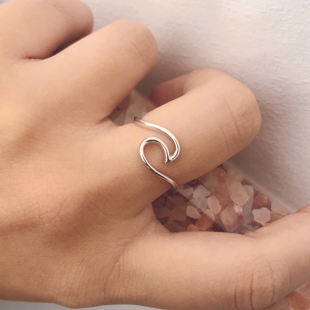 Sea Wave Sterling Silver